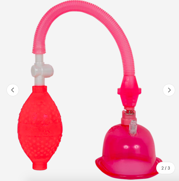 Máy hút âm đạo Doc Johnson Pussy Pump Màu Hồng Massage Kích Thích Âm Vật